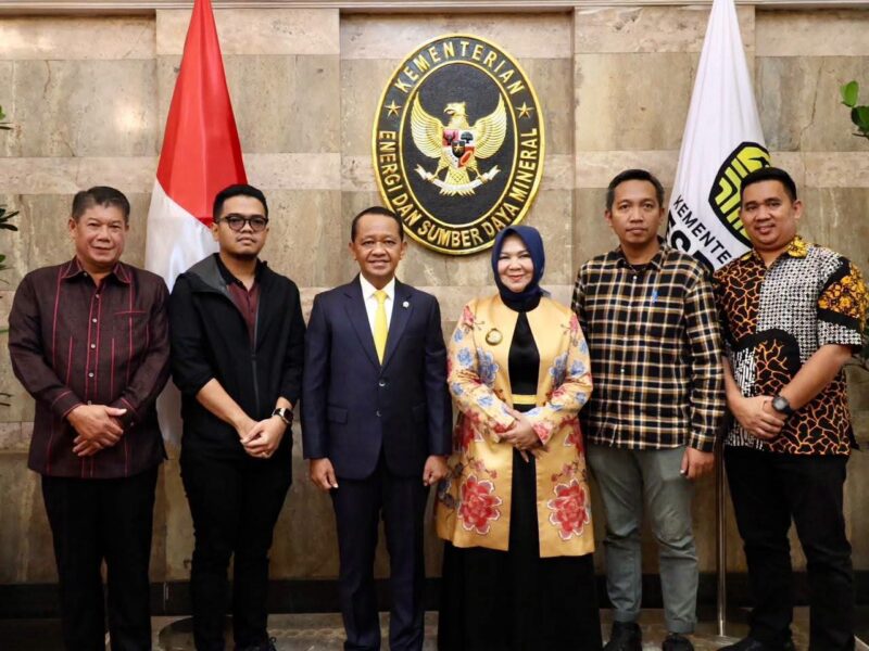 Dokumentasi Foto Kegiatan Plt Bupati Langkat Tiorita Surbakti di Kementerian ESDM
