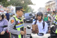 Dokumentasi Foto Kegiatan Kapolres Langkat AKBP Hannry PH Tambunan di Stabat