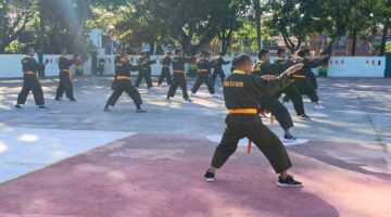 Kodim 1410/Bantaeng Rutin Laksanakan Latihan Pencak Silat Militer
