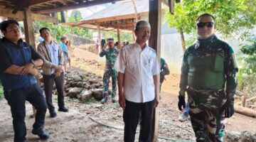 Dandim 1410/Bantaeng Tinjau SD Negeri 13 Libboa, Prihatin Kondisi Pendidikan di Wilayah Terpencil