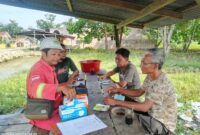 Dokumentasi Foto Kegiatan SKK Migas dan EMP Gebang Limited Pelayanan Kesehatan untuk 4 Masyarakat Desa