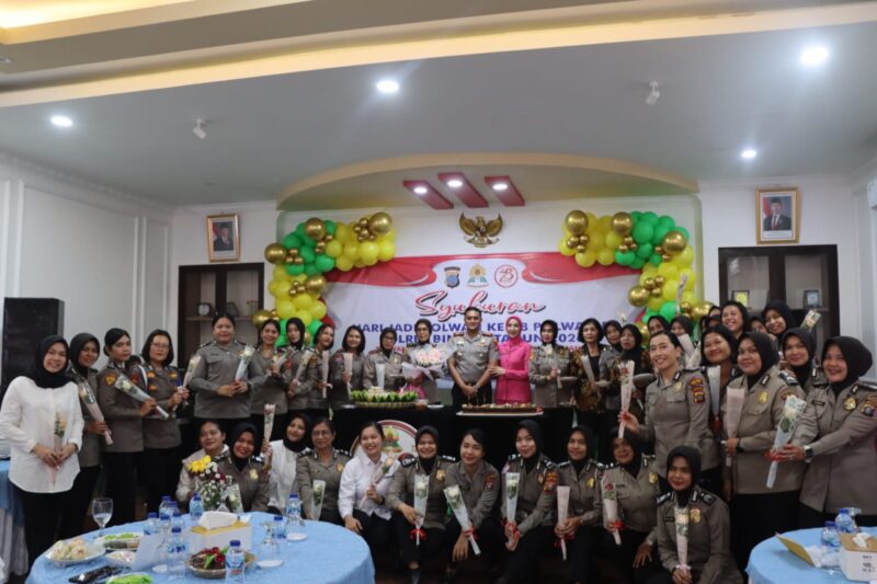 Kegiatan Polres Binjai Dalam Rangka HUT Polwan