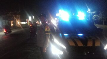 Patroli Malam Polsek Air Putih Sisir Titik Rawan, Antisipasi Balap Liar, Begal dan Tawuran