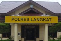 Dokumentasi Foto Halaman Polres Langkat