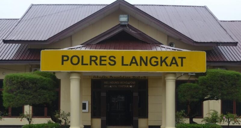Dokumentasi Foto Halaman Polres Langkat 