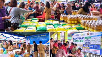 Bulog Karo Perluas Pasar Murah, 1.771,5 Ton Beras Bantuan Telah Disalurkan