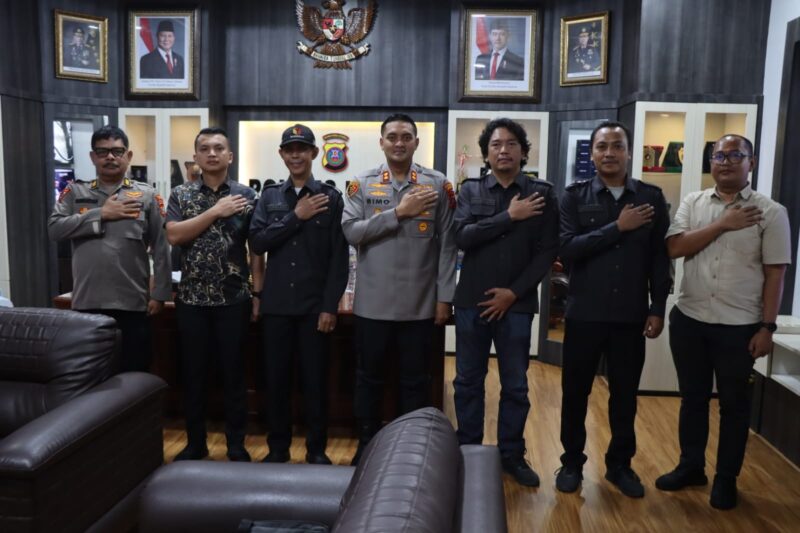 Dokumentasi Foto Kegiatan Bawaslu Kabupaten Langkat Bersama Polres Binjai 