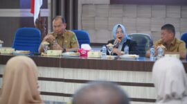 Dokumentasi Foto Kegiatan Plt Bupati Langkat Tiorita Surbakti di OPD