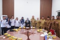 Dokumentasi Foto Kegiatan Plt  Bupati Langkat Tiorita Surbakti Bersama Dinas BKKBN