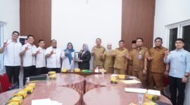 Dokumentasi Foto Kegiatan Plt  Bupati Langkat Tiorita Surbakti Bersama BPJS Ketenagakerjaan 
