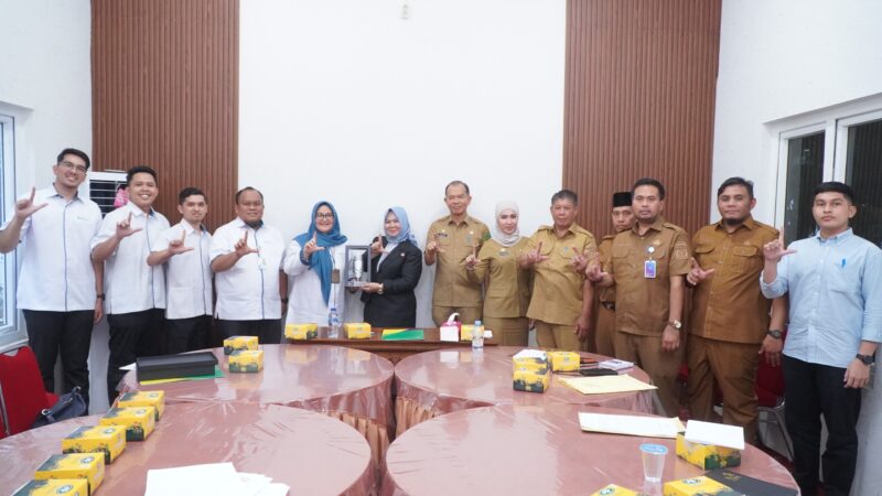 Dokumentasi Foto Kegiatan Plt  Bupati Langkat Tiorita Surbakti Bersama BPJS Ketenagakerjaan 