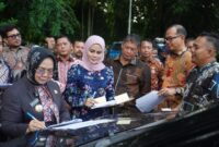 Dokumentasi Foto Kegiatan Plt Bupati Langkat Tiorita Surbakti Sidak Kendaraan Dinas