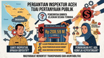 Kausar Hanum Diangkat Plt Inspektur Aceh, Dugaan Hubungan Keluarga Uji Transparansi Pemerintahan