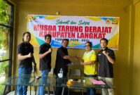 Dokumentasi Foto Kegiatan Penerimaan Mandat KODRAT kepada Edi Antoni Sinuraya selaku Ketua Terpilih 