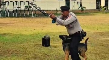 Ceria dan Edukatif! Polisi Satwa Korsabhara Polri Kenalkan K-9 dan Kuda Turangga ke Anak-Anak TK Islam Amaryllis*