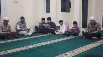 Kapolres Batu Bara Gelar Pengajian dan Santuni 20 Anak Yatim dan Piatu