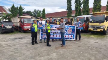 Sat Lantas Polres Batu Bara Intensifkan Pengaturan Lalu Lintas, Ram Check dan Sosialisasi Ops Patuh Toba 2026