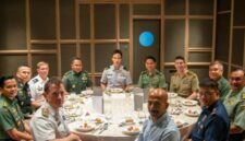 Dokumentasi Foto Kegiatan Mayjen Rio Firdianto di Singapura Bersama Perwakilan Negara Sahabat