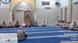 Dokumentasi Foto Kegiatan Polres Langkat di Masjid Stabat 