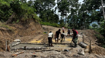 Pembangunan Gorong-gorong Titik 1 Siap 90 Persen