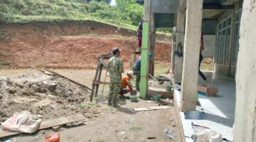 Satgas TMMD ke-130 Kodim 0113/Gayo Lues Mulai Rehab Masjid Baiturrahman Kampung Gajah